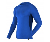 szybkoschnąca koszulka termoaktywna z długim rękawem BERENS Baseprotect - niebieska